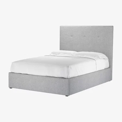 Sofa.com Avery 130cm Double Ottoman Bed in Arctic Wolf Quartz - sofa.com