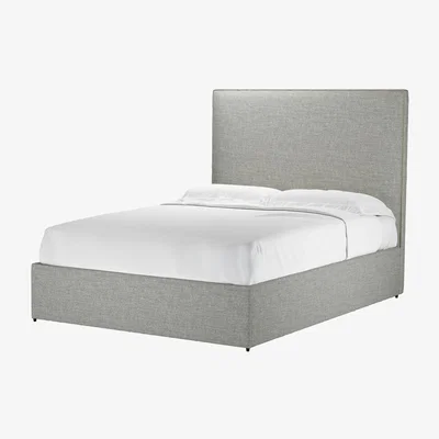 Sofa.com Carter 130cm Double Ottoman Bed in Grey Marl Highland Tweed - sofa.com