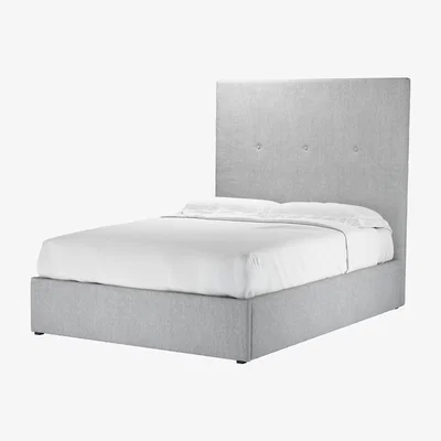 Sofa.com Avery 150cm Double Ottoman Bed in Goodwin Grey Sandgate - sofa.com