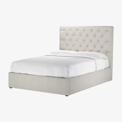 Sofa.com Rosalie 130cm Double Ottoman Bed in Clay House Basket Weave - sofa.com