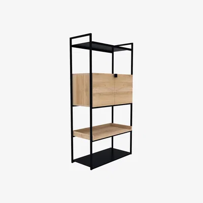 Amara Ethnicraft - Cell Unit Storage Cupboard - Oak