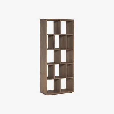 Barker and Stonehouse Oslo Bookshelf, Brown | Barker & Stonehouse