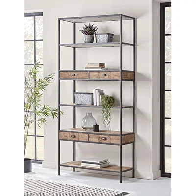 Cox and Cox NEW Reclaimed Oak Shelf Unit