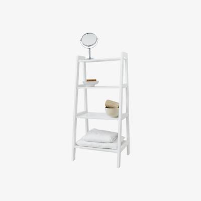 Dunelm White 4 Tier Ladder Shelving White