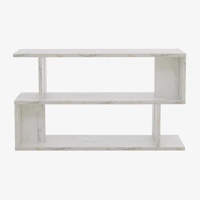 Furniture Village Remi Low Shelving Carrara
