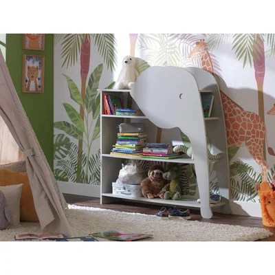 Habitat Habitat Kids Elephant Bookcase - Grey