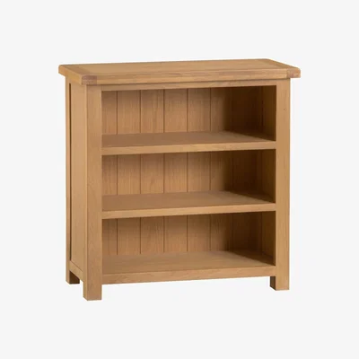 Knees Carrabba 90cm x 90cm Oak Bookcase