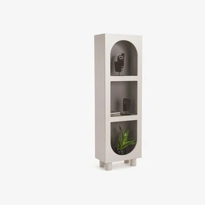 La Redoute Archy Bookcase with 3 Large Niches