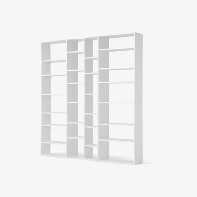Made.com Ayan Extra Wide Shelving, White