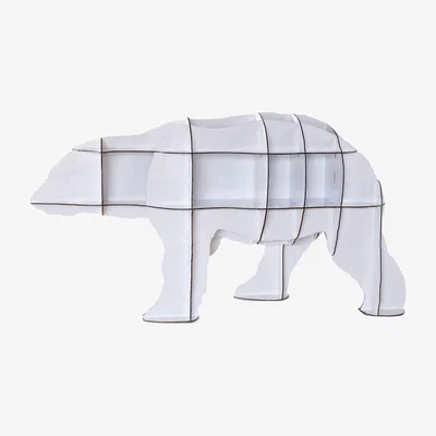 Made in Design Junior Bookcase - H 95cm by Ibride White