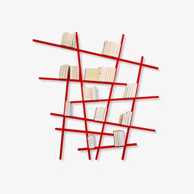 Made in Design Mikado Bookcase - Large by Compagnie Red