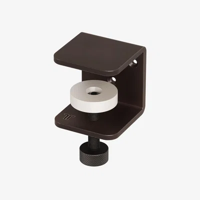 Made in Design Bracket Wall fastening metal / With clamp To create a shelf - TIPTOE
