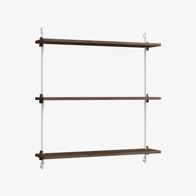 Made in Design Wall Shelving – ws.85.1 Shelf wood brown / W 85 x H 85 cm x D 17.5 cm - MOEBE