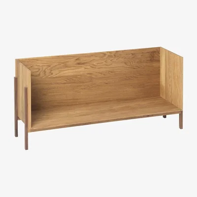 Nordic Nest Kristina Dam Studio Stack shelf Oak add on dark oiled walnut fitting