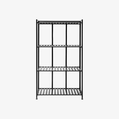 Nordic Nest MUUBS Manhattan High shelf 655x33x111 cm Black