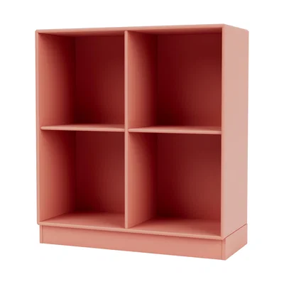 Nordic Nest Montana SHOW shelf 69.6x69.6 cm. socket 7 cm 151-Rhubarb