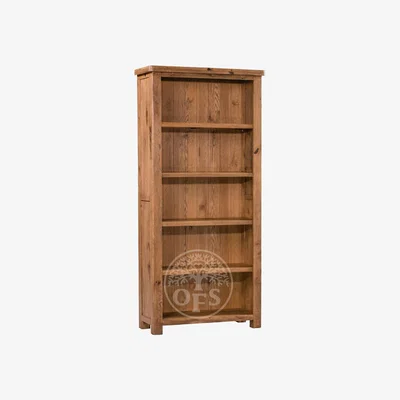 Oak&More Huari Oak Large Bookcase