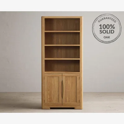 Oak&More Harper Solid Oak Tall Bookcase