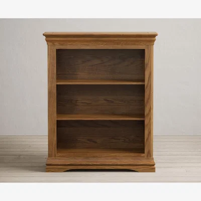 Oak&More Burford Rustic Solid Oak Small Bookcase