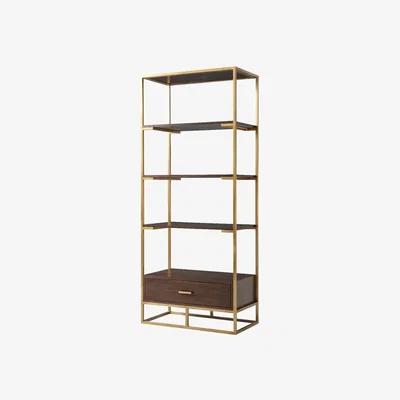 Olivia's TA Studio Fisher Shelving Brass