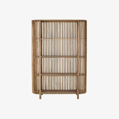 Olivia's Bloomingville Sali Bookcase in Brown Mango Wood