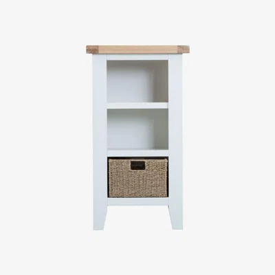 Downtown Tetbury White Bookcase