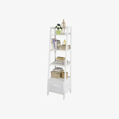 The Range SoBuy White Storage Display Ladder Shelf