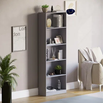 The Range Cambridge Bookcases - Grey / 5 / 175cm