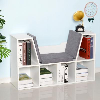The Range Bookcase Storage Seat Unit Kids - White