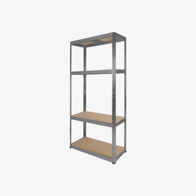 The Range RB BOSS Galvanised Garage Shelving Racking Unit 4 Tier - 1600mm H x 750mm W x 350mm D