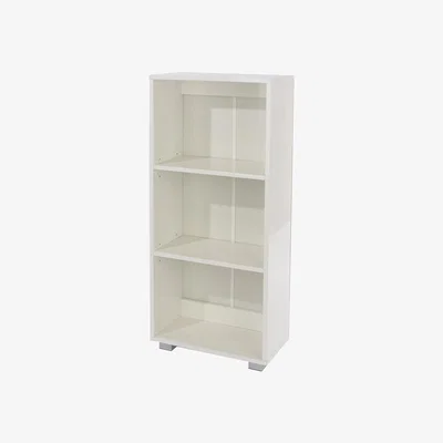 The Range Lido low narrow bookcase  - White