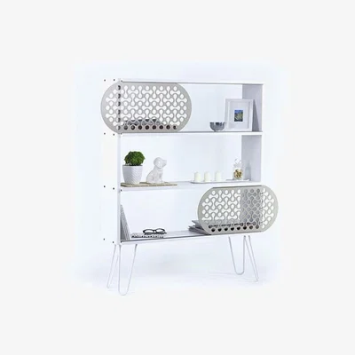 The Range Illia Bookcase No4 - White