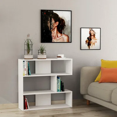The Range Molly Modern Bookcase Display Unit No.1 - White