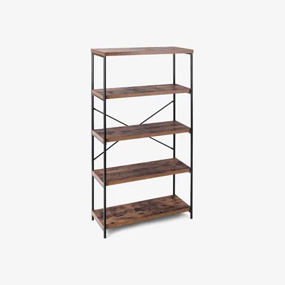 The Range Costway 4-Tier Bookcase - Brown