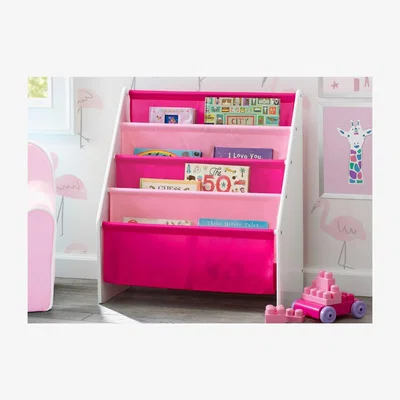 The Range Sling Book Rack Bookshelf for Kids - Pink