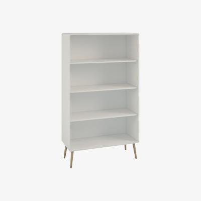 The Range Steens Softline Wide Bookcase - White