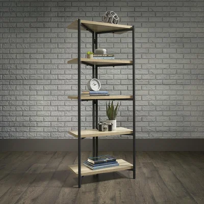 The Range Industrial Style Chunky Four Shelf Bookcase