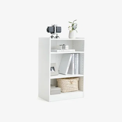 The Range Costway 3-Tier Bookcase-White - White