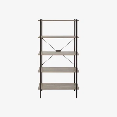 Teddy Beau Olivias Shelving Brynlee Five Tier Grey Oak