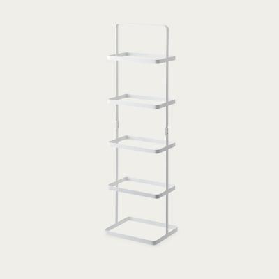 Bombinate.com White Tower 5-Tier Slim Portable Tall Shoe Rack