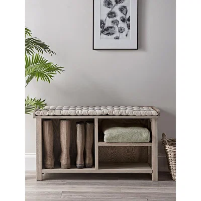 Cox and Cox Hallway Storage Bench