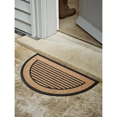 Cox and Cox Half Moon Boot Scraper Doormat
