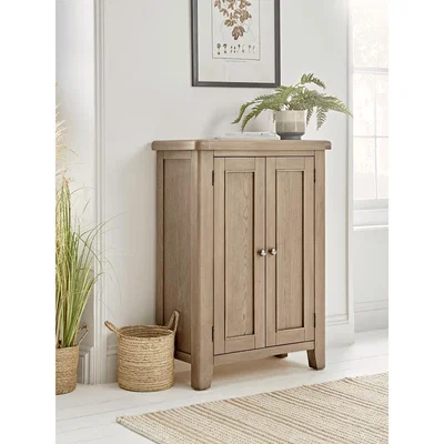Cox and Cox NEW Burford Oak Shoe Cupboard