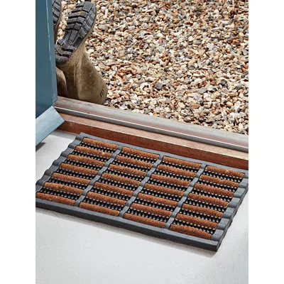 Cox and Cox Boot Scraper Doormat - Natural