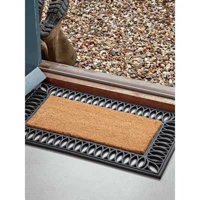 Cox and Cox Rubber Border Doormat