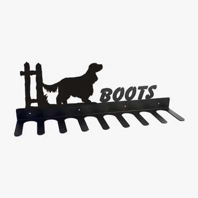 Cuckooland Boot Rack in English Cocker Spaniel Design - Large