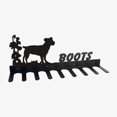 Cuckooland Boot Rack in Jack Russell Design - Large