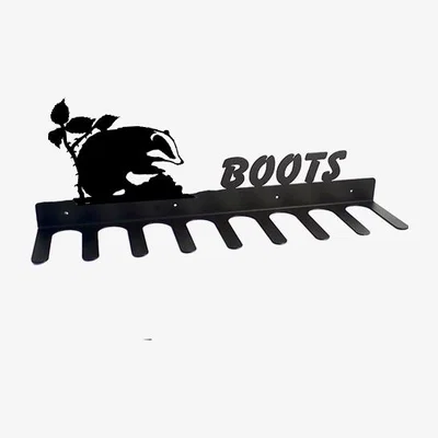 Cuckooland Boot Rack in Badger Design - Large