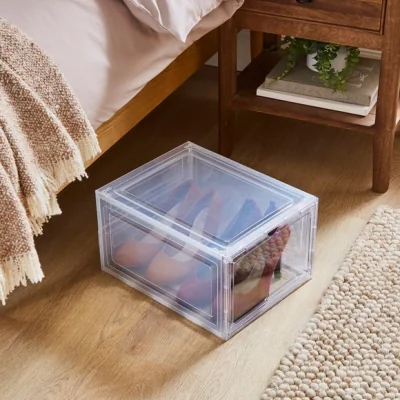 Dunelm Plastic Shoe Box