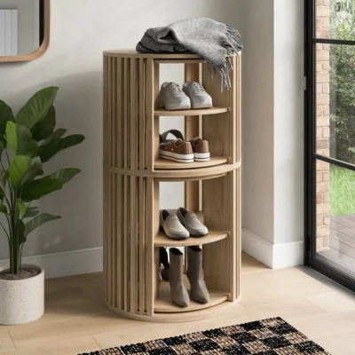 Dunelm Ria Rotating Shoe Storage